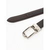 Beams Heart Men's Leather Belt Design Belt, Braun
