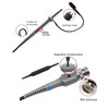 1 Pc P6100 Oscilloscope Probe, Universal Oscilloscope Clip Probes 100MHz