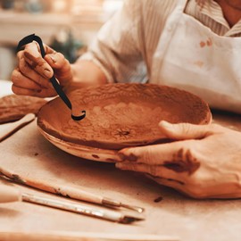 Pottery Clay Trimming Tools, 2 pcs Ceramic Tools for Pottery, S-Curve Stainless Steel Tool for Carving and Smoothing, Lightweight