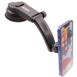 Car Mount Dash Phone Holder Magnetic Cradle Compatible with BLU S91/S91 Pro/G91 Max/G91 Pro/G90 Pro, Swivel Dock Strong Grip
