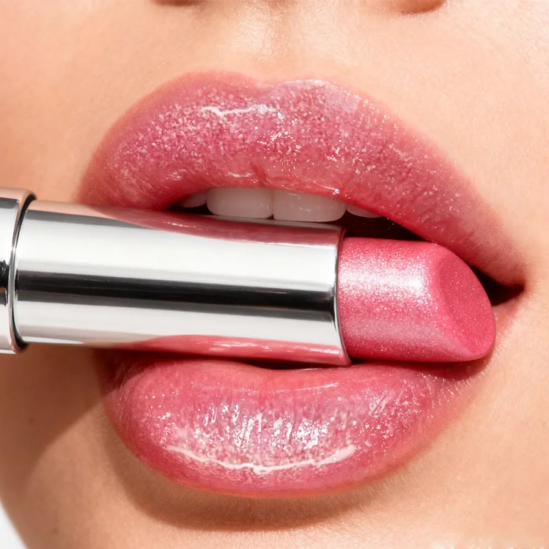 - Lápiz Labial Hidratante En Forma De Corazón Pearl Shimmer