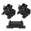 Set of 3, Engine Motor Mounts and Trans Mount Compatible