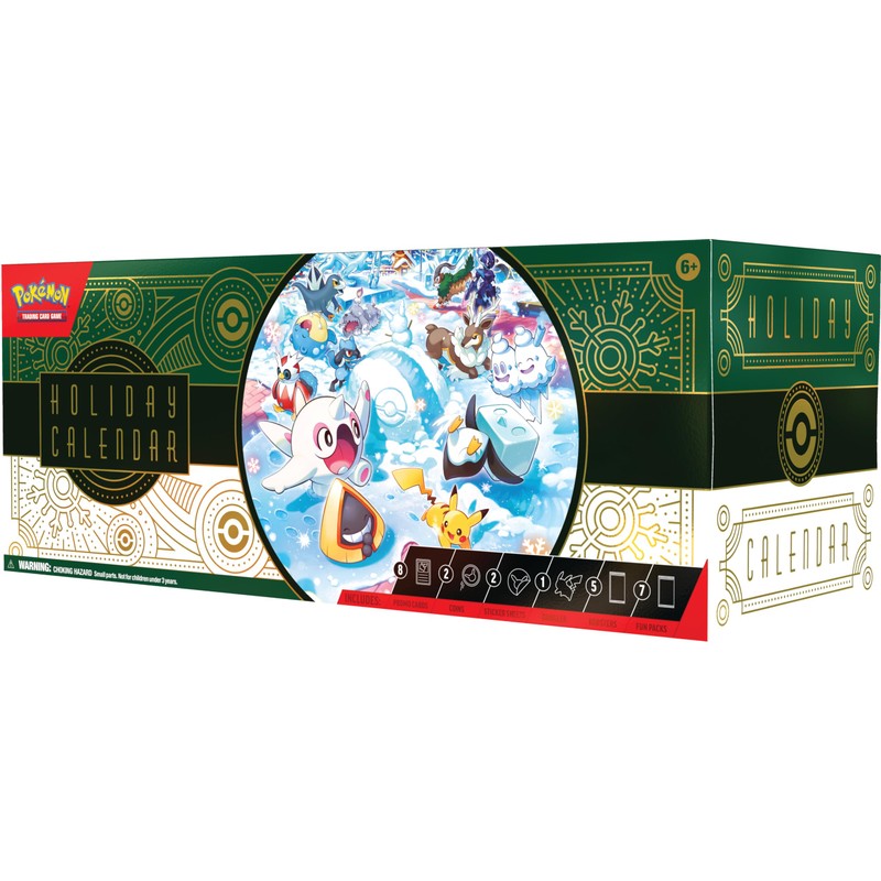 Pokemon TCG Holiday 2024 Calendar