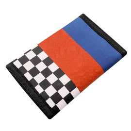 JONYEE RFID Wallet, Cute Cartoon Wallet with Zipper for Kids (Motorcycle)