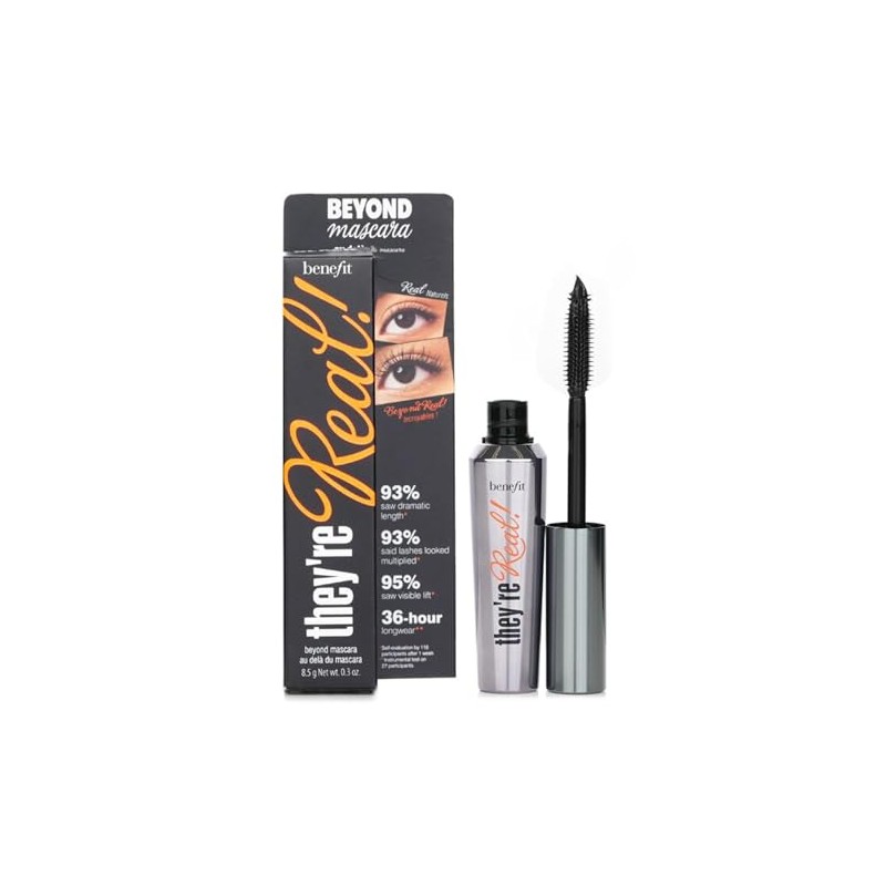 Benefit Theyre Real Beyond Mascara Black, 0.3 Ounce