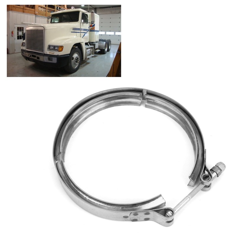 Turbocharger Exhaust V-Band Clamp 186917 Stainless Steel Fit for Cummins