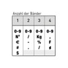 Trodat Dialer Pressure Plate séparé1534.0 White