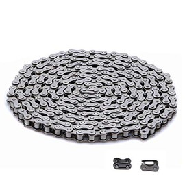 GATEXPERT Replacement Chain for Sliding Gate Opener with Connector Link 10 feet Long Roller Chain ANSI#41 One Panel