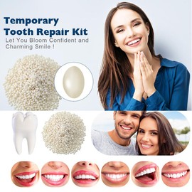 ResinTemporary Tooth Repair Kit Teeth And Gaps FalseTeeth Solid Glue Denture Adhesive Teeth Whitening Tooth Beauty 5g/20g - Color: 15g