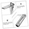 Operitacx 2pcs Zinc Alloy Freezer Door Hinges Replacement Kit for