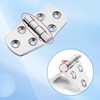 316 Stainless Steel Boat Hatch Hinges,3 inch x 1-1/2 inch