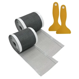 Neodrain 2 PCS Linear Shower Drain Hair Catcher Cutable Disposable Bathroom Drain Sticker，3.54”x32.8FT