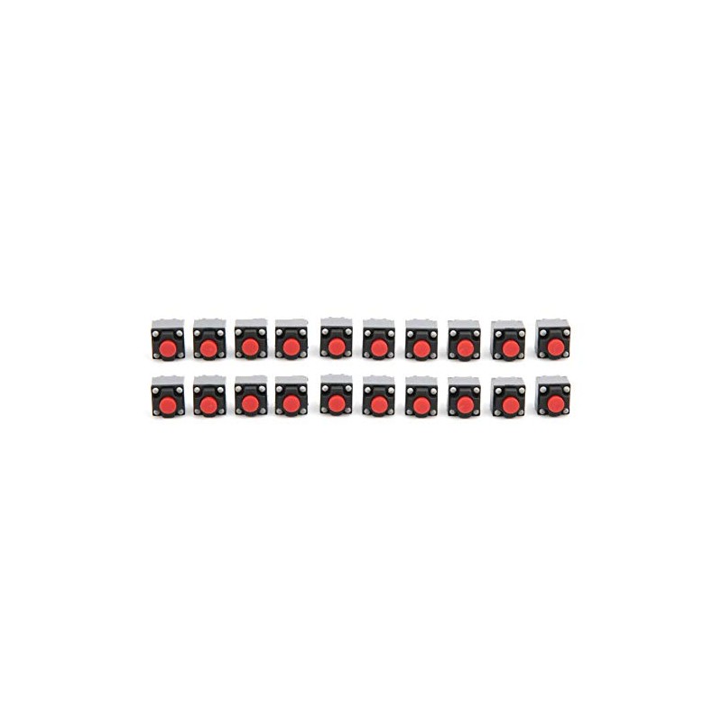 20Pcs 6x6x7.3mm Tactile Push Button Micro Switch Waterproof Momentary Tact