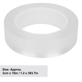 Qiilu Etiqueta Engomada del Alféizar de la Puerta del Coche Protector Transparente Anticolisión a Prueba de Arañazos Puerta del Coche Trim Edge Guard Película de Protección(3cm*10m)