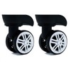 A09 Left & Right Replacement Wheels No Noise Luggage Trolley