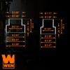 WEN 5-Step Modular Dust Hose Reducer and Adapter Set (DCA014)