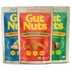 Gut Nuts Fermented Almonds, Cashews, Peanuts Variety Pack (Pack of