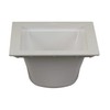 PROFLO PF42855 12" X 12" PVC Floor Sink - Less
