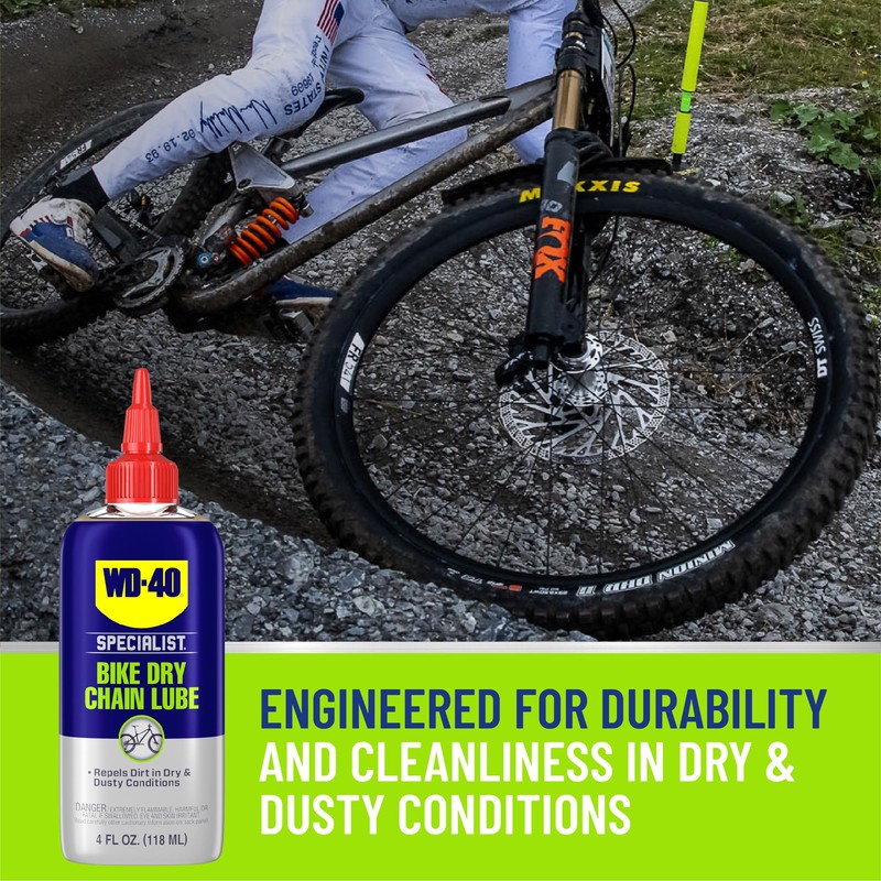 WD-40 Specialist Bike Dry Chain Lube, 4 OZ