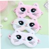 Baluue Cartoon Cat Eye Mask Sleeping Blindfold Comfortable Breathable Material