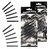 REBECASKYENS 12 Pcs Graphite Material Sticks,Charcoal Pencils For Artists,Square Compressed