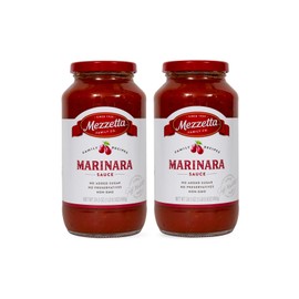 Mezzetta Family Recipes Marinara Sauce | Vegan, Non-GMO, Gluten Free, Preservative Free, Keto | 24.5 Ounce Jar (Pack of 2)