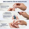 Nail Hardener Extra Strong, Hyaluronic Acid Nail Care Hardener Nail