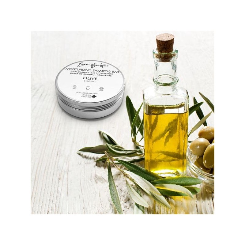 Shampoo Bar Moisturizing and Deep Cleaning (Olive)