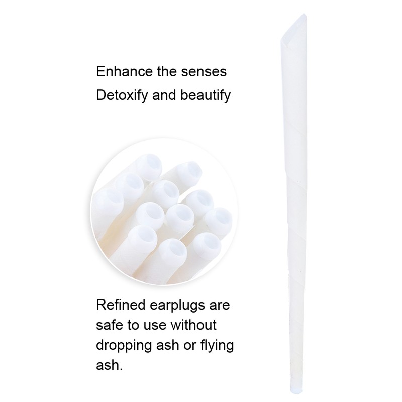 100pcs Horn Ear Candle Massage Relax SPA Ear Wax Candle