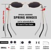 Retro Round Sunglasses Mens Womens Polarised,70s Retro Circle Hippie Glasses