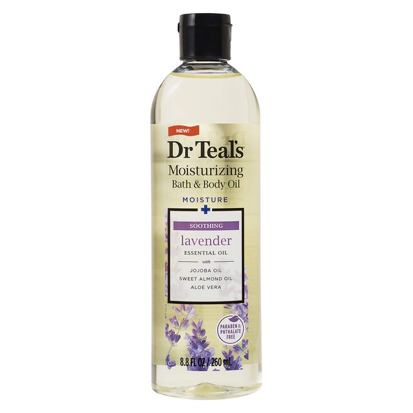Dr Teal's Bath Additive Lavender Oil, 8.8 Ounce