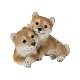 Oubia H20589 Good Friend Puppet Shiba Inu 7.8 x 7.5 x 6.3 inches (19.7 x 19 x 16 cm) Doll Figurine Figurine Animal Garden Decoration Dog Dog