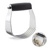 Stainless Steel Pastry Cutter and Dough Blender Set - Professional