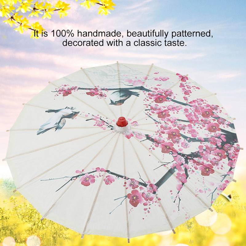 Small Size Handmade Oiled Paper Umbrella Chinese Art Classical Dance