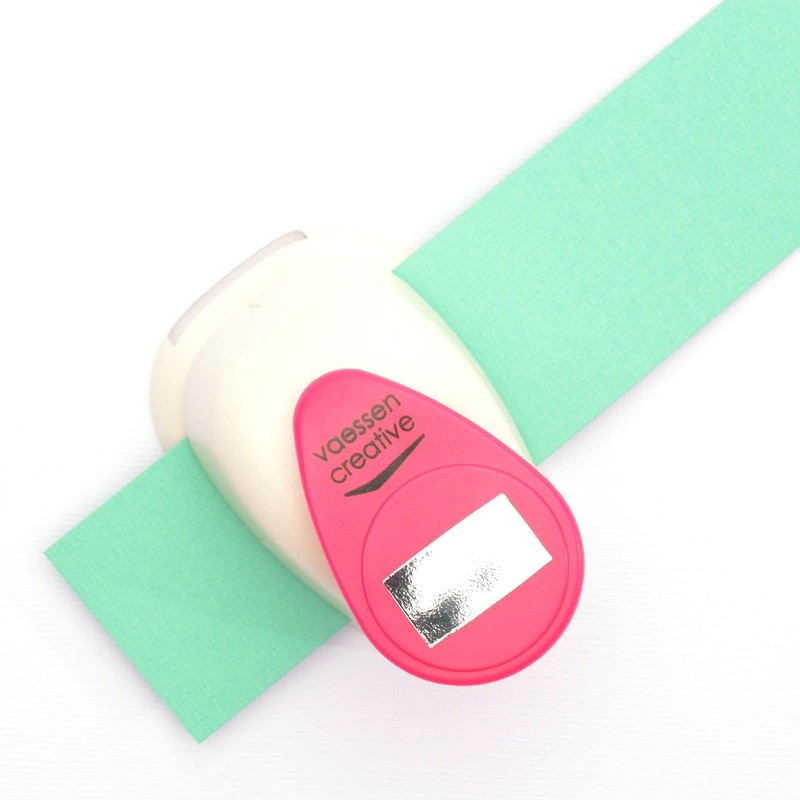 Vaessen Creative Craft Paper Punch - Rectangle - 1,2 x