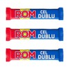 Autentic Rom Cel Dublu Romanian Chocolate - 3 Pcs x