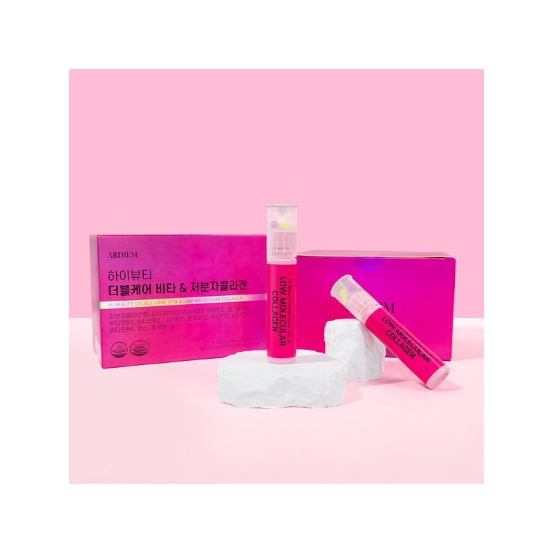 Ardiem 아르디엠 더블케어 비타&저분자 콜라겐 펩타이드 이뮨비타민 15병 Ardiem Double