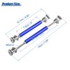 ACROPIX Universal Adjustable Aluminum Alloy 3"-5" 75mm Car Front Bumper