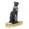Egyptian Cat Candle Holder Decorative Resin Egyptian Cat Candlestick Exquisite