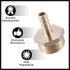 Hihaha 2 Pcs 8mm 3/4" BSP Male Thread Hose Fitting