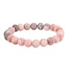 Crystal Vibe Pink Zebra Jasper Bracelet for Balance and Harmony