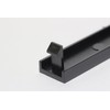 Philex 5 x Quarter Width 12.5mm x 50mm Black Modular