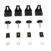 16PCS Saddle Bag Locks Mounting Screws Theft Deterrent Hardware Bolt