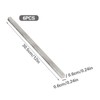 6 pieces stainless steel square bar 6 x 6 x