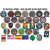 Patch PVC SPAGNA Fosforescente Patch 3D PVC Scratch Hook Loop