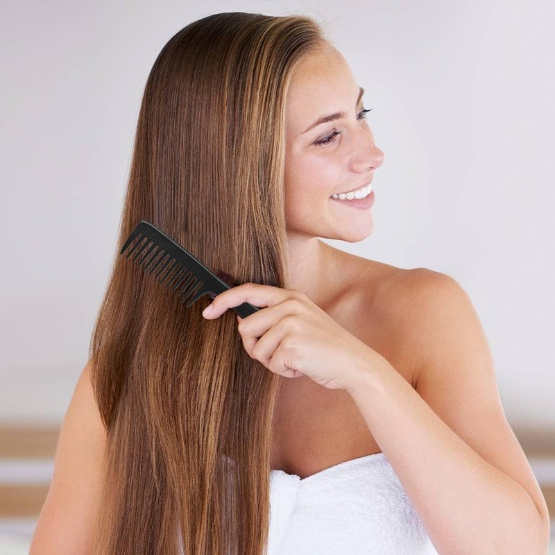 Henyall Wide Tooth Comb, Hairdressing Combs-Smooth, Sturdy, and Anti-Static,Curl Comb