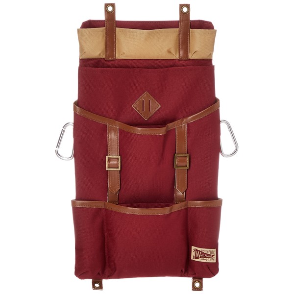 Setocraft SF-3852-RD-200 Wall Pocket (Backpack), Red, Size: Approx. W 9.6 x L 1.0 x H 16.3 inches (24.5 x 2.5 x 41.5 cm)