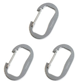 Tabarat Tps-132 Carabiner Key Holder, Aluminum, Outdoor, Stylish, Lightweight, M size