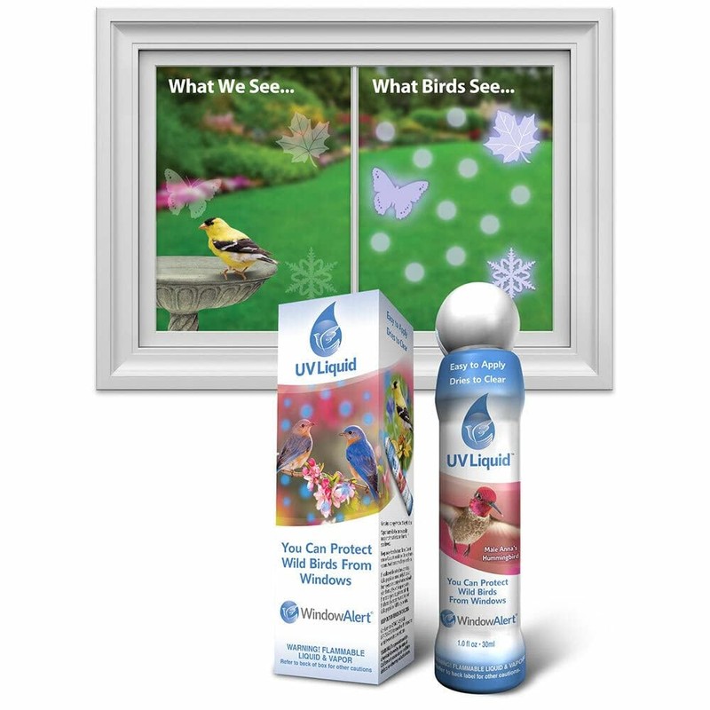 WindowAlert UV Liquid Marker | Anti-Collision Bird Deterrent to Prevent