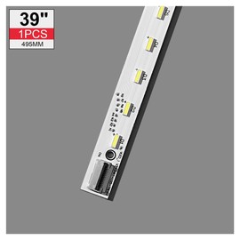 BRRTMTPAOK 1 Piece=48LEDs 495mm LED Strip Fit for TCL L39E5000 L39E5000-3D L39E5050A L39E5090-3D 4A-D069457 4A-D074762 V390HK1-LS5-TREW4 TV Light Strip